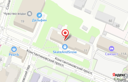 Центр продажи, проката и сервиса Skateandsnow на карте