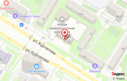 Родник в Челябинске на карте