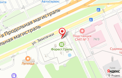 Билборды (6х3 м) от РГ Дрим в Дзержинском районе на карте
