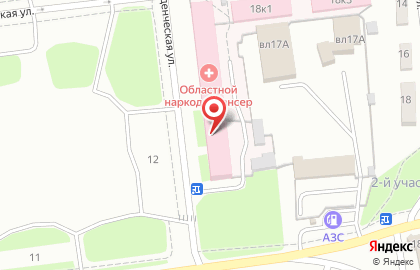 Липецкий областной наркологический диспансер на Студенческой улице, 17 на карте