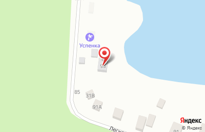 Загородный клуб Успенка на карте