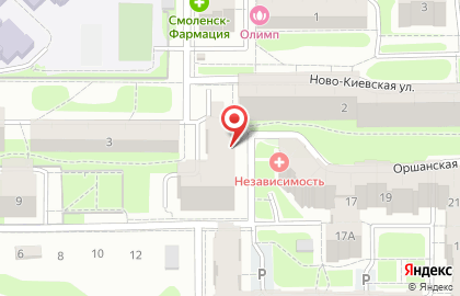 Метр пива на Оршанской улице на карте