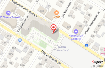 Газета Аргументы и Факты в Оренбуржье на карте