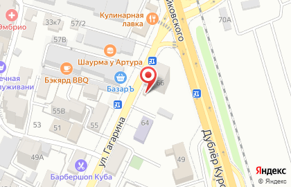 Магазин цветов в Сочи на карте