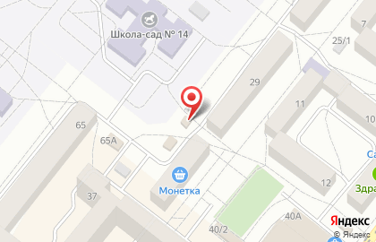 Домовёнок на улице 4-го микрорайона на карте