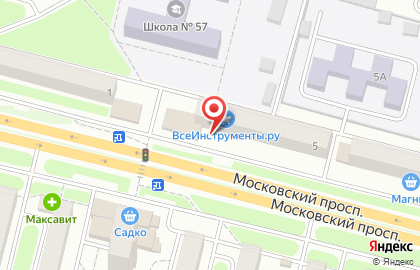 Парикмахерская Чио Чио на Московском проспекте на карте