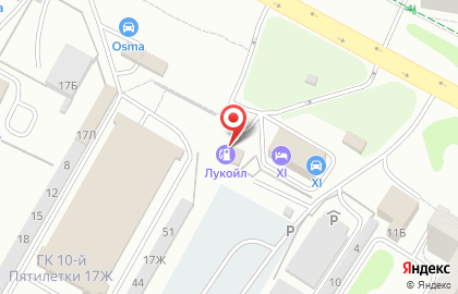 Лукойл-Центрнефтепродукт в Новочебоксарске на карте