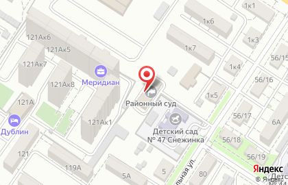 Приморский районный суд г. Новороссийска на карте