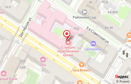 Российский нии Гематологии и Трансфузиологии, Донорский Отдел на карте