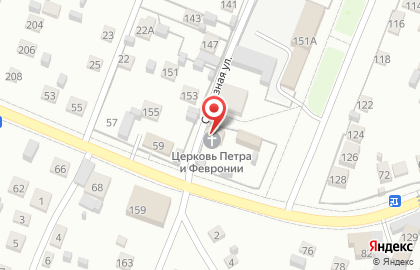 Храм Петра и Февронии Муромских на карте