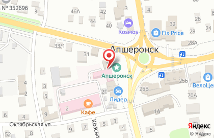 Автомагазин Лидер, автомагазин на Пролетарской улице на карте
