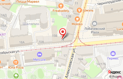 Беллучи на Алексеевской улице на карте