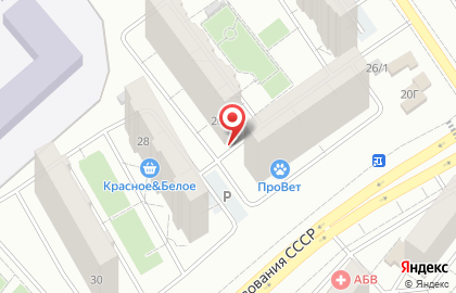 Гастроном в Советском районе на карте