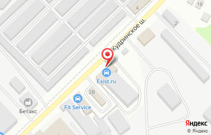 EXIST на улице Кудринское на карте