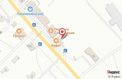 Магазин-закусочная в Петропавловске-Камчатском на карте