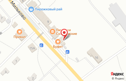 Магазин-закусочная в Петропавловске-Камчатском на карте