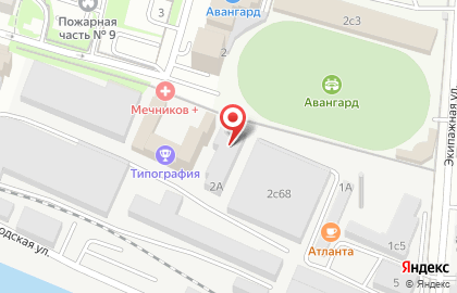 Служба доставки готовых блюд Традиция в Ленинском районе на карте