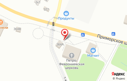Домовый храм святых благоверных князей Петра и Февронии на карте