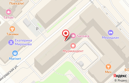 Стоматология Мурмандент на карте