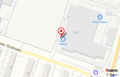 Торговая компания Ветар на карте