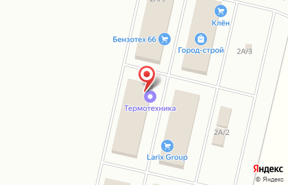 Торгово-монтажная компания Термотехника в Челябинске на карте