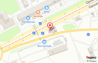 Магазин Ника в Оренбурге на карте