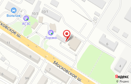 Автомойка самообслуживания Мой-ка! ds на Московском шоссе на карте