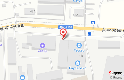Магазин плитки Тессер в Подольске на карте