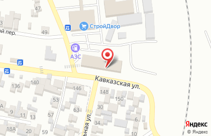 Компания Стройдвор на Кавказской улице на карте