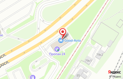 Автосервис Good-Avto на Заневском проспекте на карте