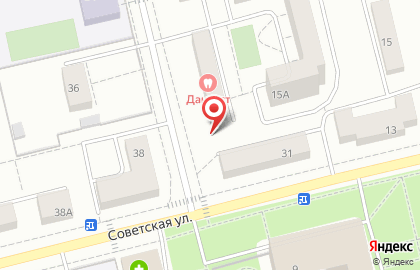 Стоматология Дантист на Октябрьской улице на карте