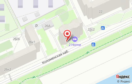 Отель 2Home на карте