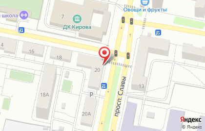 Салон цветов Megaflowers на улице Карла Маркса на карте