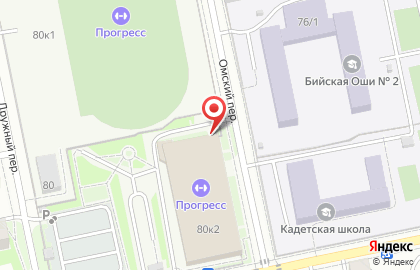 Каток в Барнауле на карте