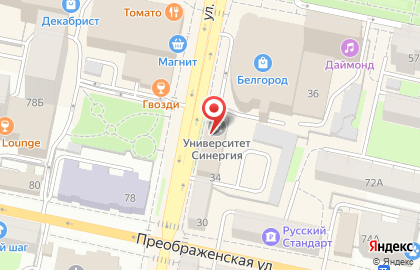 Политическая партия Патриоты России на улице Попова на карте