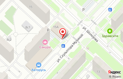 Магазин фруктов и овощей в Москве на карте