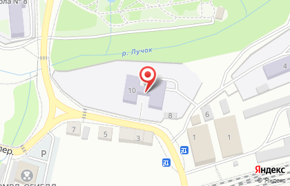 Детский сад №24 в Мельничном переулке на карте