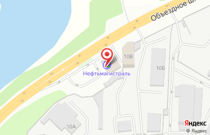 Ресторан быстрого питания МагБургер на Объездном шоссе на карте