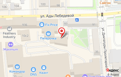 ДеАрт на улице Красной Армии на карте