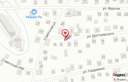 Юридическое агентство Виктория на улице Достоевского на карте
