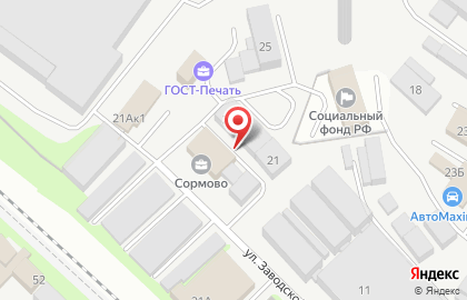 Строительная компания в Сормовском районе на карте