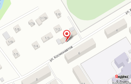 Продуктовый магазин Империя на улице Космонавтов на карте
