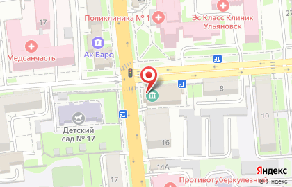 Юридическая компания Свобода в Ленинском районе на карте