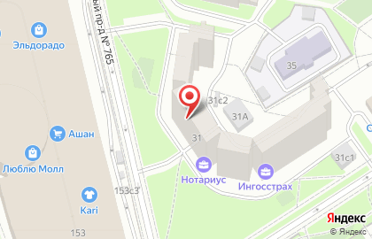 Пункт выдачи заказов Faberlic на Братиславской на карте