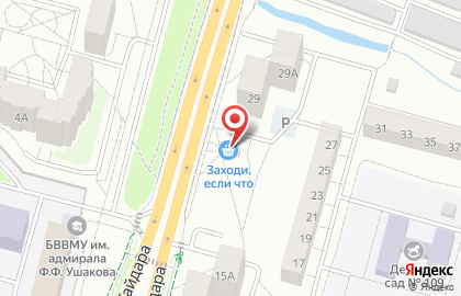 Продуктовый магазин в Калининграде на карте