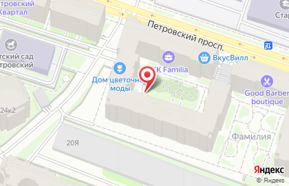 Брокер по недвижимости Булякбаев Руслан на Петровском проспекте на карте