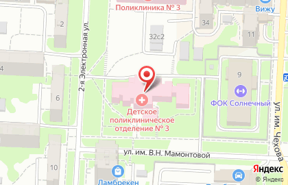 Детское отделение Саратовская городская поликлиника №19 в Ленинском районе на карте