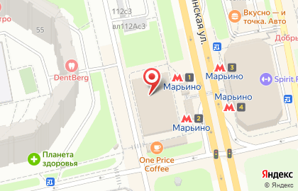 Настроение в Марьино (ул Люблинская) на карте