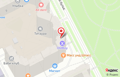 Студия эпиляции The_Gladko на Загребском бульваре на карте
