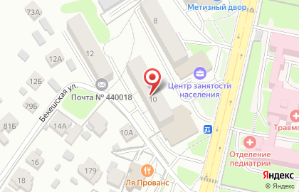 Салон шведских гардеробных систем Elfa в Ленинском районе на карте